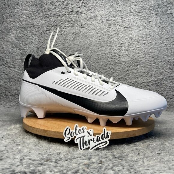 Nike Vapor Edge Pro 360 2 Football Size 15 Men White Black FZ4267-100 - Picture 2 of 6
